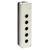 cpb-105-w EKF - Корпус КП105 пластиковый 5 кнопок белый PROxima