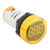 ed16-22vd-y EKF - Индикатор значения напряжения желтый ED16-22VD PROxima