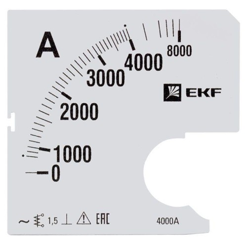 s-a961-4000 EKF - Шкала сменная для A961 4000/5А-1,5 PROxima