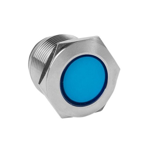 s-pro67-341 EKF - Лампа синяя сигнальная S-Pro67 19 мм 230В PROxima