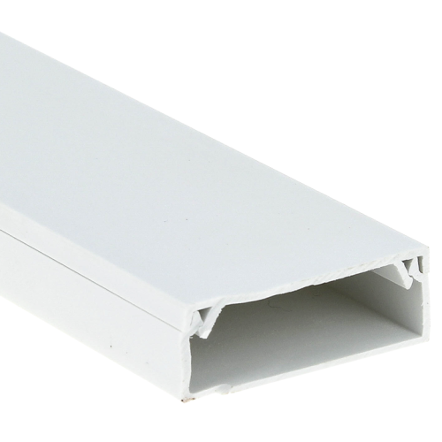 kk-100-40 EKF - Канал кабельный (100х40) (8 м) белый-Plast
