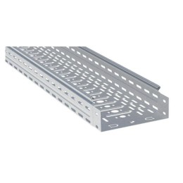 Лоток перфорированный 80х300х3000-0,8 мм
