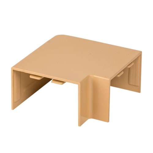 abl-40-25x4 EKF - Поворот 90 гр. (40х25) (4 шт) светлое дерево-Plast 
