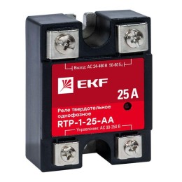 rtp-1-25-aa | Реле твердотельное однофазное RTP-25-AA EKF PROxima