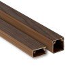 kk-100-40d EKF - Канал кабельный (100х40) (24 м) темное дерево-Plast