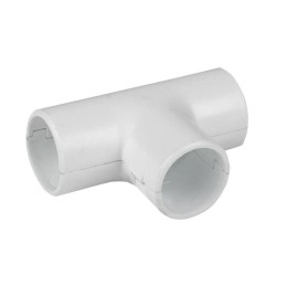 Тройник соединительный для трубы 16 мм (5шт) белый-Plast