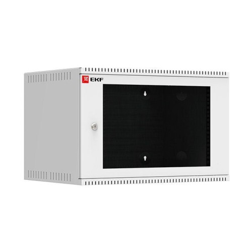ITB6G450 EKF - Шкаф телекоммуникационный настенный 6U (600х450) дверь стекло, Astra серия PROxima