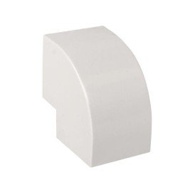 Угол внешний (40х40) (4 шт) белый-Plast 
