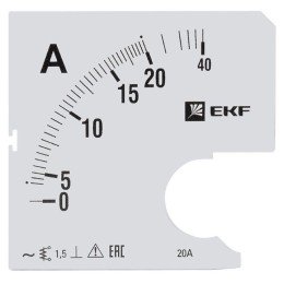 Шкала сменная для A961 20/5А-1,5 PROxima