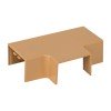 tchl-25-16x4 EKF - Угол T-образный (25х16) (4 шт) светлое дерево-Plast