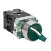 xb2-bk33-g-230 EKF - Переключатель BD33 3P c зеленой подсветкой 230В NO PROxima