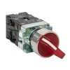 xb2-bk21-r-24 EKF - Переключатель BD21 2P c красной подсветкой 24В NO PROxima