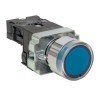 xb2-bw61-230 EKF - Кнопка BA61 с подсветкой 230В синяя NO PROxima