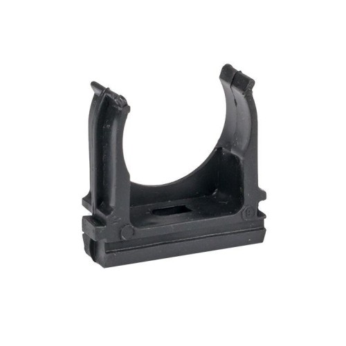 derj-z-25b EKF - Крепеж-клипса d25 мм (10 шт) черная-Plast
