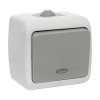 EFV10-121-30-54 EKF - Мурманск Выключатель 1 -клавишный с индикатором 10А IP54 серый