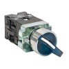 xb2-bk33-b-230 EKF - Переключатель BD33 3P c синей подсветкой 230В NO PROxima
