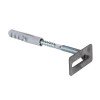 lp-31610 EKF - Держатель фасадный с крючком, L=100мм, HZ PROxima