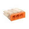plc-smk-2273-243 EKF - Строительно-монтажная клемма СМК 2273-243 (с пастой) 3 отверстия 0,5-2.5мм2 PROxima