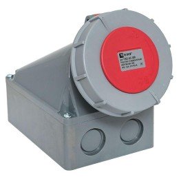 ps-1352-63-380 | Розетка стационарная наружная 1352 3Р+РЕ+N 63А 380В IP67 EKF PROxima