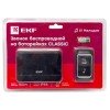 DBB-D-003B EKF - Звонок беспр. на батарейках Classic (2х1,5В АА, черный, 51 мелод. с индик. 4 ур.)
