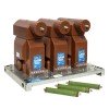 3NIOLST-13332-20/20/100BA EKF - Трёхфазная группа трансформаторов напряжения НИОЛ-СТ-6-2МПУ1-100/V3/100/V3/100/3-0,5/0,5/3Р-20ВА/20ВА/100ВА У2