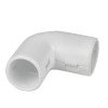 ug-t-20w-r EKF - Угол 90 соединительный для трубы 20 мм (5 шт) белый-Plast
