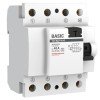 elcb-4-40-30e-sim EKF - Устройство защитного отключения УЗО ВДТ-40 4P 40А/ 30мА (электронное) Basic