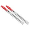 pl-t123x-2 EKF - Пилки для электролобзика T123X (чистовой рез листового металла и Al)(HSS)(2 шт) Professional