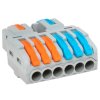 plc-smk-422-6 EKF - Строительно-монтажная клемма СМК 222-426 разветвительная 6 выходов 0,08-4 мм2