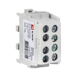 Клемма распределительная КСР с двойным винтом 2x25/2x16 серая PROxima
