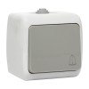 EFZ10-026-30-54 EKF - Мурманск Кнопка звонка 1-клавишная 10А IP54 серая
