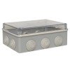 plc-kmr-050-042pk EKF - Коробка распределительная КМР-050-042пк пылевлагозащищенная, 10 мембранных вводов, уплотнительный шнур, прозрачная крышка (190х140х70) PROxima