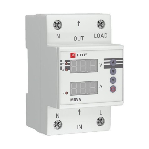 MRVA-32A EKF - Реле напряжения и тока с дисплеем MRVA 32A PROxima
