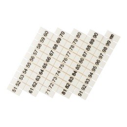 Маркеры для JXB-ST 6 с нумерацией 50-100 (100 шт.) PROxima

