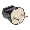 AVP6-30 EKF - Вилка прямая б/з черн. 6А 250В PROxima