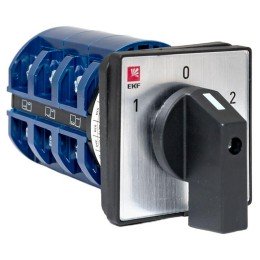 Переключатель кулачковый ПК-1-23 63А 3P "1-0-2" PROxima
