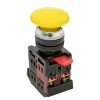 pbn-aea-o EKF - Кнопка AEA-22 желтая NO+NC Грибок PROxima