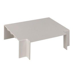 Угол T-образный (100х40) (2 шт) белый-Plast 