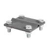 lp-55922-ni EKF - Зажим универсальный полоса 40 - прут 10 (пластина 70*70мм) Ni PROxima