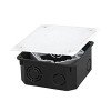 plc-kmt-010-022 EKF - Коробка распределительная КМТ-010-022 для подштукатурного монтажа с клеммником и крышкой (107х107х50) PROxima