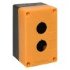 cpb-102-o EKF - Корпус КП102 пластиковый 2 кнопки желтый PROxima