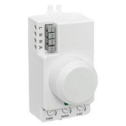 Микроволновый датчик движения бел. 1200Вт 360гр. до 10м IP20 MW-700 PROxima
