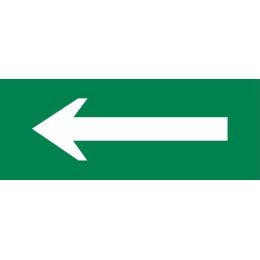 Пиктограмма "Стрелка" 320х120мм (для EXIT, SAFEWAY-40)