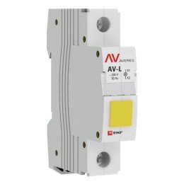 Лампа сигнальная AV-L желтая AVERES
