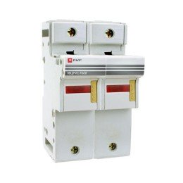 Предохранитель-разъединитель для ПВЦ 10x38 2P (с индикацией) 