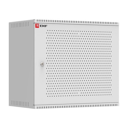 ITB6P350D EKF - Шкаф телекоммуникационный настенный разборный 6U (600х350) дверь перфорированная, Astra серия PROxima
