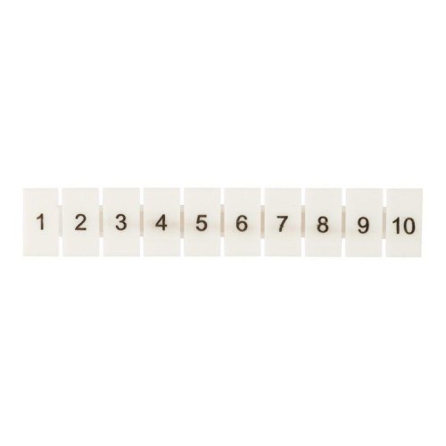 zb-st-2.5-1-10 EKF - Маркеры для JXB-ST 2,5 с нумерацией 1-10 (100 шт.) PROxima
