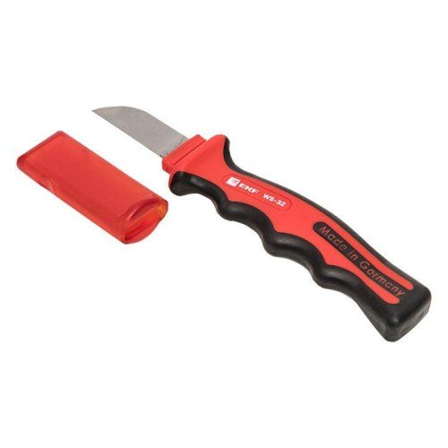 ws-32 EKF - Нож для снятия изоляции с прямым лезвием 1000V WS-32 Professional