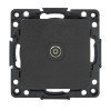 EZA00-027-10 EKF - Стокгольм Механизм Розетки TV 1-местной 75Ом 5-862МГц черной PROxima