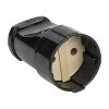 ASG10-30 EKF - Гнездо штепсельное б/з черн. 10А 250В PROxima
